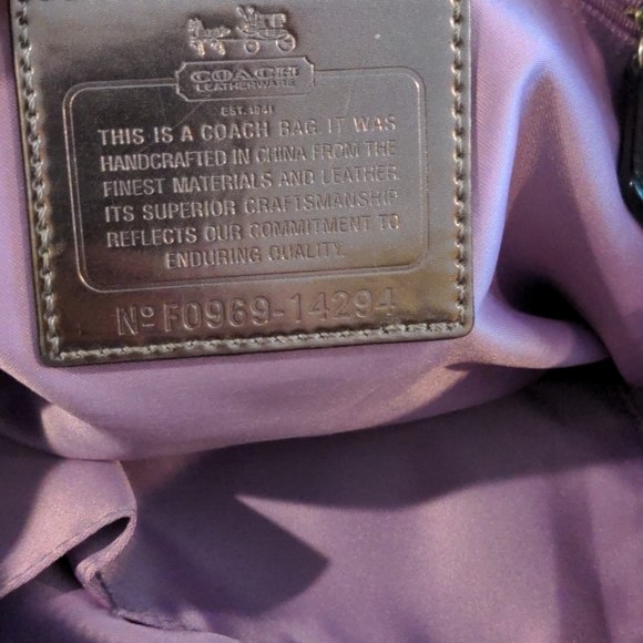 Coach purse - Picture 6 of 7